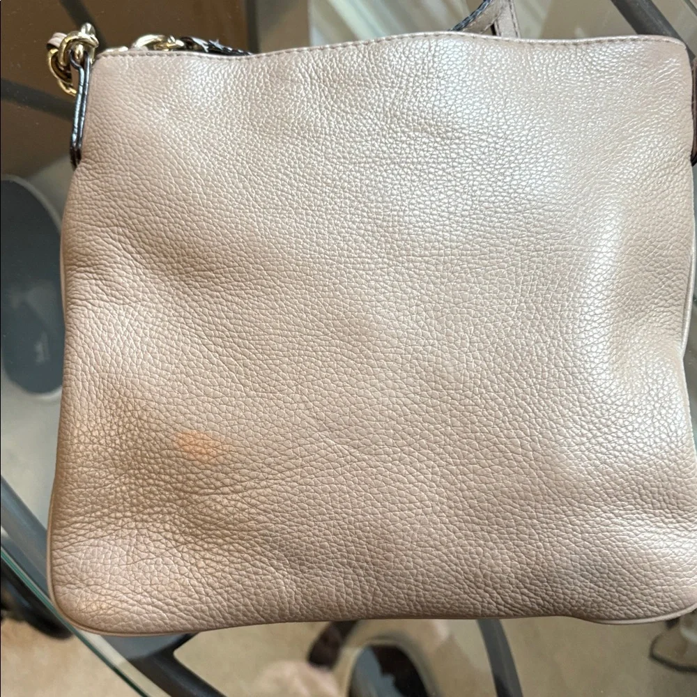 Kate Spade Cobble Hill Ellen Taupe Leather Crossbody with Dust Bag
